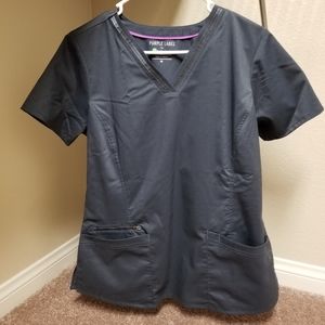 Purple Label by Healing Hands Scrub Top